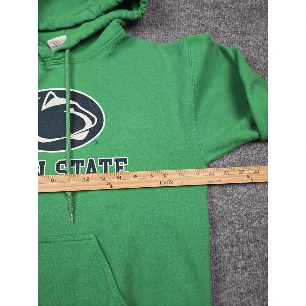 Gildan Heavy Blend Penn State Green Pullover Hoodie Sweatshirt S #1166